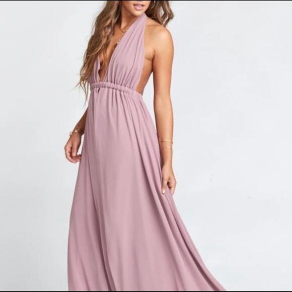 NWT! Show Me Your Mumu Lavender Luna Halter Dress Size XXL